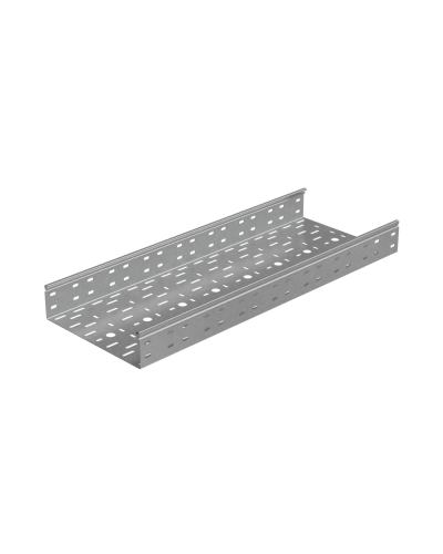 Лоток перфорированный 80х300х1,5 L2000 мм Стандарт ПЛЮС INOX304 КМ-Профиль (LPEplus80-300-1.5-2000 INOX304) в Комсомольске-на-Амуре Кабельные лотки Pintop.ru