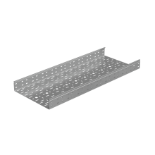 Лоток перфорированный 80х400х1,5 L2000 мм "Стандарт ПЛЮС" INOX304 КМ-Профиль (LPEplus80-400-1.5-2000 INOX304)