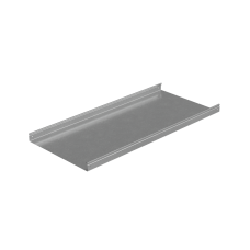 Лоток неперфорированный 50х500х1,0 L3000 мм "Стандарт ПЛЮС" INOX304 КМ-Профиль (LNEplus50-500-1.0-3000 INOX304)