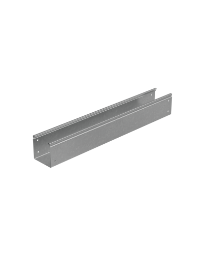 Лоток неперфорированный 100х100х1,0 L2000 мм Стандарт ПЛЮС INOX304 КМ-Профиль (LNEplus100-100-1.0-2000 INOX304) в Комсомольске-на-Амуре Кабельные лотки Pintop.ru