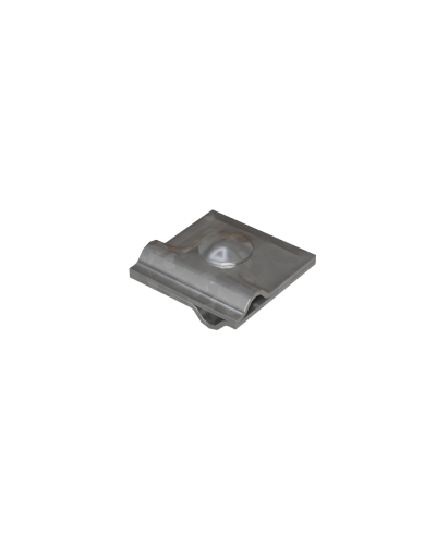 Универсальный соединитель для прутка Ø 5-10 мм с 2 пластинами 50х50 мм КМ-Профиль (2US-D5-10) в Комсомольске-на-Амуре Аксессуары для лотков Pintop.ru