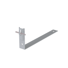 Черепичный держатель зажимной на обрешётку для прутка Ø 5-8 мм L430 мм H100 мм CU КМ-Профиль (CDZO-L430-D5-8 CU)