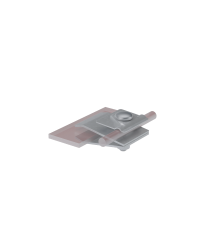 Фальцевый держатель H60 мм для прутка Ø 5-10 мм TD КМ-Профиль (FD-H60-D5-10 TD) в Комсомольске-на-Амуре Монтажные материалы Pintop.ru