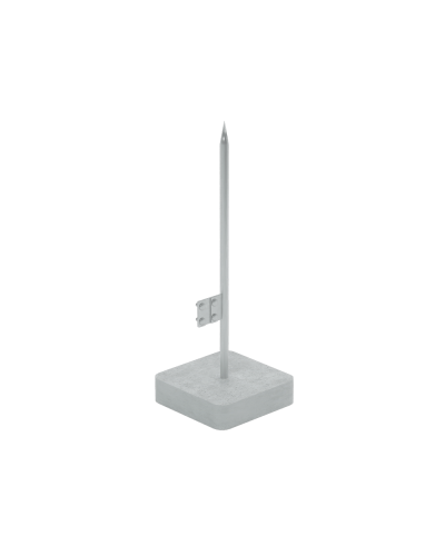 Вольностоящая молниеприемная мачта цельная H3,5 м HD КМ-Профиль (VMC-H3.5 HD) в Комсомольске-на-Амуре Монтажные материалы Pintop.ru