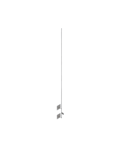 Молниеприемная мачта с опорой к стене составная H3 м HD КМ-Профиль (MKSR-H3 HD) в Комсомольске-на-Амуре Монтажные материалы Pintop.ru