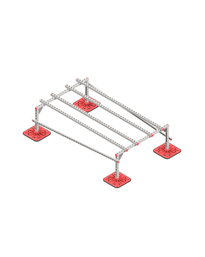 Опорная конструкция для установки оборудования TECHNORAPTOR FOOT 1200х2000 тип 2 КМ-профиль (KM-TR-F-SSEI-1200-2000-2) в Комсомольске-на-Амуре Системы видеонаблюдения Pintop.ru
