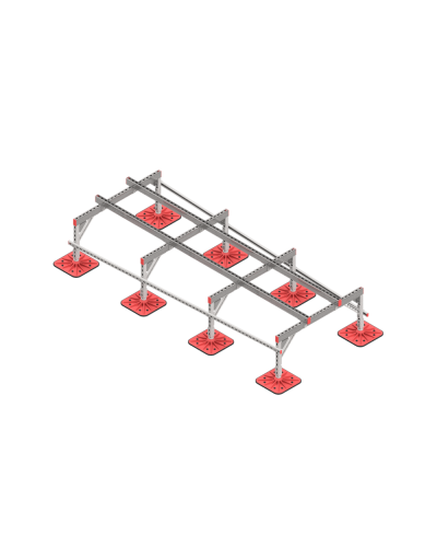 Опорная конструкция для установки оборудования TECHNORAPTOR FOOT 1200х3000 тип 3 HD КМ-профиль (KM-TR-F-SSEI-1200-3000-3 HD) в Комсомольске-на-Амуре Системы видеонаблюдения Pintop.ru
