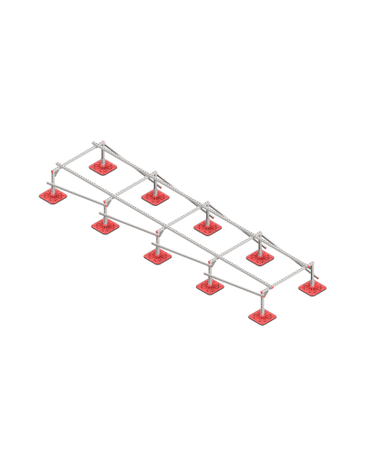 Опорная конструкция для установки оборудования TECHNORAPTOR FOOT 1200х5000 тип 2 HD КМ-профиль (KM-TR-F-SSEI-1200-5000-2 HD) в Комсомольске-на-Амуре Системы видеонаблюдения Pintop.ru