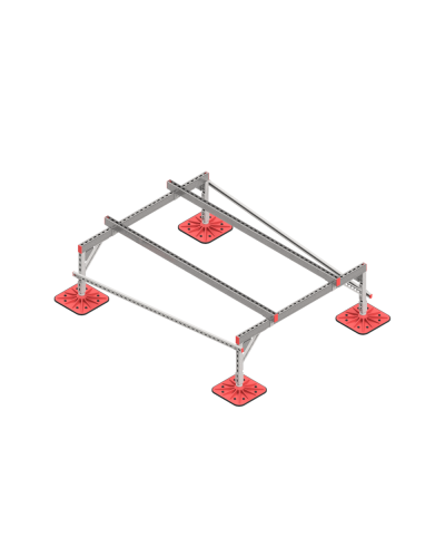 Опорная конструкция для установки оборудования TECHNORAPTOR FOOT 1500х2000 тип 1 HD КМ-профиль (KM-TR-F-SSEI-1500-2000-1 HD) в Комсомольске-на-Амуре Системы видеонаблюдения Pintop.ru