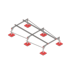 Опорная конструкция для установки оборудования TECHNORAPTOR FOOT 1500х3000 тип 1 HD КМ-профиль (KM-TR-F-SSEI-1500-3000-1 HD)