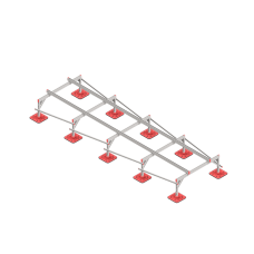 Опорная конструкция для установки оборудования TECHNORAPTOR FOOT 1500х5000 HD КМ-профиль (KM-TR-F-SSEI-1500-5000 HD)