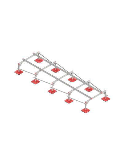 Опорная конструкция для установки оборудования TECHNORAPTOR FOOT 1500х5000 HD КМ-профиль (KM-TR-F-SSEI-1500-5000 HD) в Комсомольске-на-Амуре Системы видеонаблюдения Pintop.ru
