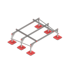 Опорная конструкция для установки оборудования TECHNORAPTOR FOOT 2000х1500 тип 1 HD КМ-профиль (KM-TR-F-SSEI-2000-1500-1 HD)