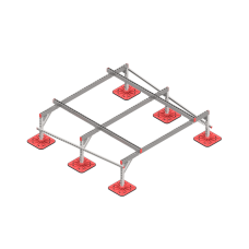 Опорная конструкция для установки оборудования TECHNORAPTOR FOOT 2000х2000 HD КМ-профиль (KM-TR-F-SSEI-2000-2000 HD)