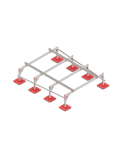Опорная конструкция для установки оборудования TECHNORAPTOR FOOT 2000х2500 КМ-профиль (KM-TR-F-SSEI-2000-2500) в Комсомольске-на-Амуре Системы видеонаблюдения Pintop.ru