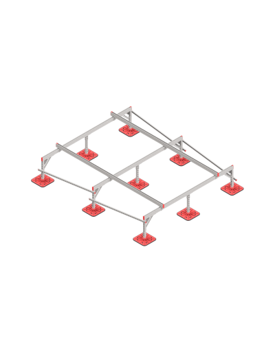 Опорная конструкция для установки оборудования TECHNORAPTOR FOOT 2500х3000 тип 1 HD КМ-профиль (KM-TR-F-SSEI-2500-3000-1 HD) в Комсомольске-на-Амуре Системы видеонаблюдения Pintop.ru