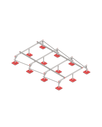 Опорная конструкция для установки оборудования TECHNORAPTOR FOOT 2500х4000 HD КМ-профиль (KM-TR-F-SSEI-2500-4000 HD) в Комсомольске-на-Амуре Системы видеонаблюдения Pintop.ru