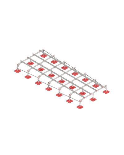 Опорная конструкция для установки оборудования TECHNORAPTOR FOOT 2500х6000 HD КМ-профиль (KM-TR-F-SSEI-2500-6000 HD) в Комсомольске-на-Амуре Системы видеонаблюдения Pintop.ru