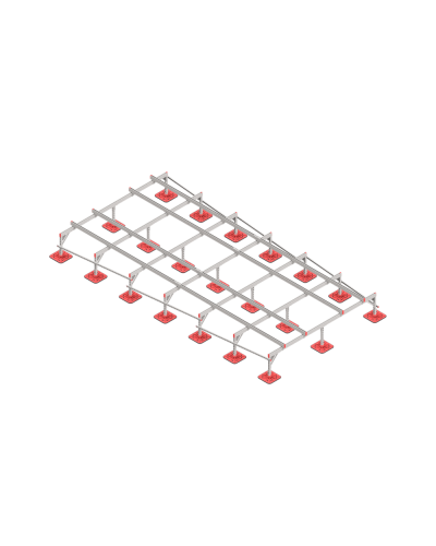 Опорная конструкция для установки оборудования TECHNORAPTOR FOOT 3000х6000 тип 1 HD КМ-профиль (KM-TR-F-SSEI-3000-6000-1 HD) в Комсомольске-на-Амуре Системы видеонаблюдения Pintop.ru