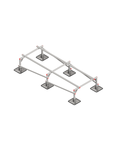 Опорная конструкция для установки оборудования TECHNORAPTOR STEELFOOT 1000х2500 HD КМ-профиль (KM-TR-STF-SSEI-1000-2500 HD) в Комсомольске-на-Амуре Системы видеонаблюдения Pintop.ru