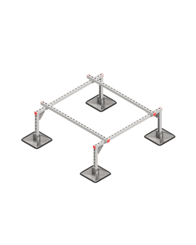 Опорная конструкция для установки оборудования TECHNORAPTOR STEELFOOT 1200х1200 HD КМ-профиль (KM-TR-STF-SSEI-1200-1200 HD) в Комсомольске-на-Амуре Системы видеонаблюдения Pintop.ru