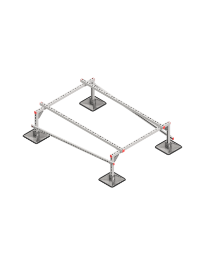 Опорная конструкция для установки оборудования TECHNORAPTOR STEELFOOT 1200х1700 КМ-профиль (KM-TR-STF-SSEI-1200-1700) в Комсомольске-на-Амуре Системы видеонаблюдения Pintop.ru
