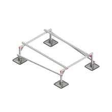 Опорная конструкция для установки оборудования TECHNORAPTOR STEELFOOT 1200х1700 HD КМ-профиль (KM-TR-STF-SSEI-1200-1700 HD)