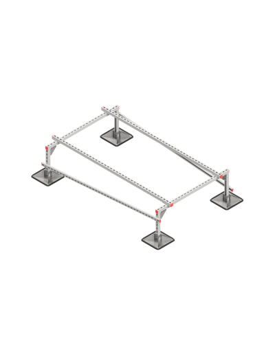 Опорная конструкция для установки оборудования TECHNORAPTOR STEELFOOT 1200х2000 тип 1 HD КМ-профиль (KM-TR-STF-SSEI-1200-2000-1 HD) в Комсомольске-на-Амуре Системы видеонаблюдения Pintop.ru