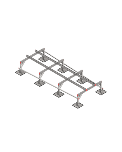Опорная конструкция для установки оборудования TECHNORAPTOR STEELFOOT 1200х3000 тип 3 КМ-профиль (KM-TR-STF-SSEI-1200-3000-3) в Комсомольске-на-Амуре Системы видеонаблюдения Pintop.ru