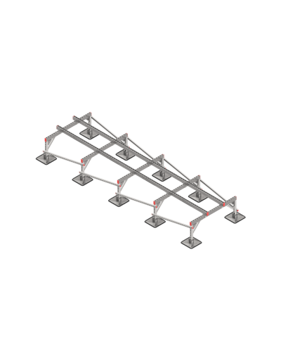 Опорная конструкция для установки оборудования TECHNORAPTOR STEELFOOT 1200х4000 тип 2 HD КМ-профиль (KM-TR-STF-SSEI-1200-4000-2 HD) в Комсомольске-на-Амуре Системы видеонаблюдения Pintop.ru