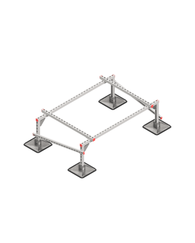 Опорная конструкция для установки оборудования TECHNORAPTOR STEELFOOT 1500х1000 тип 1 КМ-профиль (KM-TR-STF-SSEI-1500-1000-1) в Комсомольске-на-Амуре Системы видеонаблюдения Pintop.ru