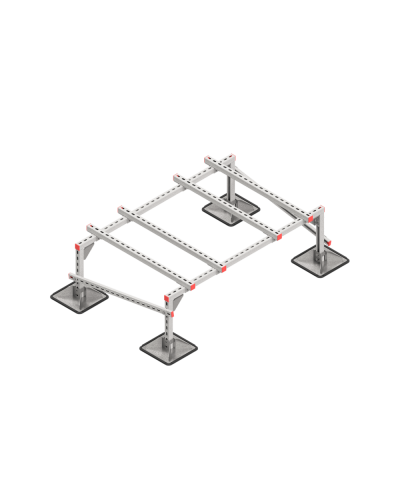 Опорная конструкция для установки оборудования TECHNORAPTOR STEELFOOT 1500х1000 тип 2 HD КМ-профиль (KM-TR-STF-SSEI-1500-1000-2 HD) в Комсомольске-на-Амуре Системы видеонаблюдения Pintop.ru