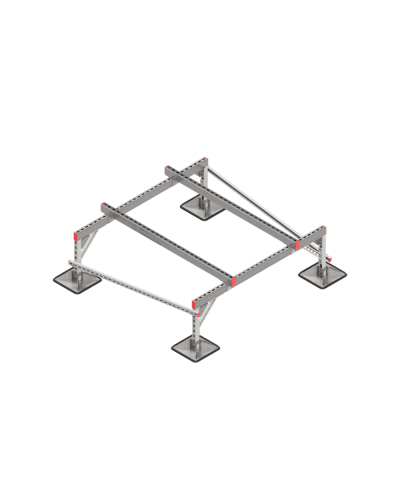 Опорная конструкция для установки оборудования TECHNORAPTOR STEELFOOT 1500х1500 тип 2 HD КМ-профиль (KM-TR-STF-SSEI-1500-1500-2 HD) в Комсомольске-на-Амуре Системы видеонаблюдения Pintop.ru