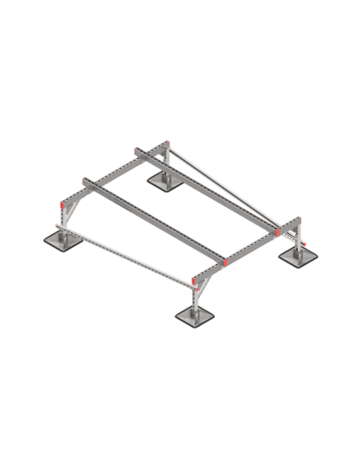 Опорная конструкция для установки оборудования TECHNORAPTOR STEELFOOT 1500х2000 тип 1 КМ-профиль (KM-TR-STF-SSEI-1500-2000-1) в Комсомольске-на-Амуре Системы видеонаблюдения Pintop.ru