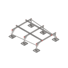 Опорная конструкция для установки оборудования TECHNORAPTOR STEELFOOT 1500х2000 тип 2 HD КМ-профиль (KM-TR-STF-SSEI-1500-2000-2 HD)