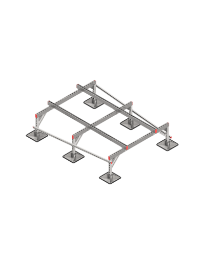 Опорная конструкция для установки оборудования TECHNORAPTOR STEELFOOT 1500х2000 тип 2 КМ-профиль (KM-TR-STF-SSEI-1500-2000-2) в Комсомольске-на-Амуре Системы видеонаблюдения Pintop.ru