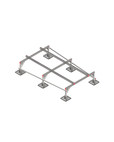 Опорная конструкция для установки оборудования TECHNORAPTOR STEELFOOT 1500х2500 HD КМ-профиль (KM-TR-STF-SSEI-1500-2500 HD) в Комсомольске-на-Амуре Системы видеонаблюдения Pintop.ru