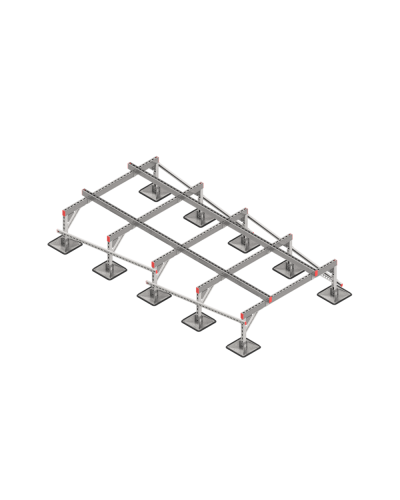 Опорная конструкция для установки оборудования TECHNORAPTOR STEELFOOT 1500х3000 тип 3 КМ-профиль (KM-TR-STF-SSEI-1500-3000-3) в Комсомольске-на-Амуре Системы видеонаблюдения Pintop.ru