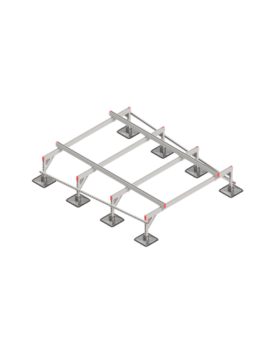 Опорная конструкция для установки оборудования TECHNORAPTOR STEELFOOT 2000х2500 КМ-профиль (KM-TR-STF-SSEI-2000-2500) в Комсомольске-на-Амуре Системы видеонаблюдения Pintop.ru