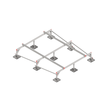Опорная конструкция для установки оборудования TECHNORAPTOR STEELFOOT 2500х3000 тип 1 КМ-профиль (KM-TR-STF-SSEI-2500-3000-1)