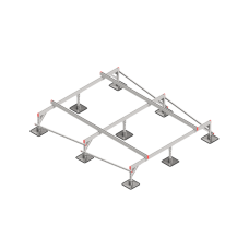 Опорная конструкция для установки оборудования TECHNORAPTOR STEELFOOT 2500х3000 тип 1 КМ-профиль (KM-TR-STF-SSEI-2500-3000-1)