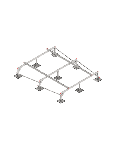 Опорная конструкция для установки оборудования TECHNORAPTOR STEELFOOT 2500х3000 тип 1 КМ-профиль (KM-TR-STF-SSEI-2500-3000-1) в Комсомольске-на-Амуре Системы видеонаблюдения Pintop.ru
