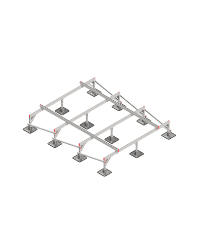 Опорная конструкция для установки оборудования TECHNORAPTOR STEELFOOT 2500х3000 тип 2 КМ-профиль (KM-TR-STF-SSEI-2500-3000-2) в Комсомольске-на-Амуре Системы видеонаблюдения Pintop.ru