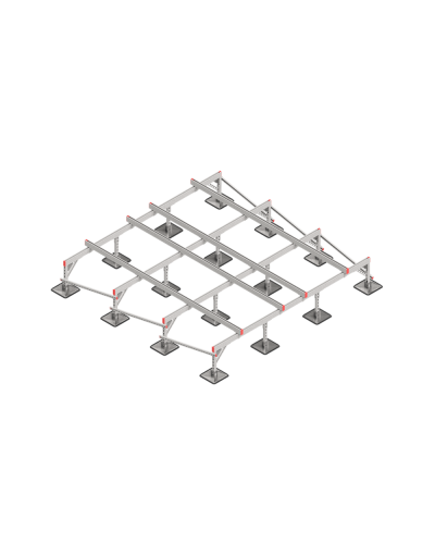 Опорная конструкция для установки оборудования TECHNORAPTOR STEELFOOT 3000х3000 HD КМ-профиль (KM-TR-STF-SSEI-3000-3000 HD) в Комсомольске-на-Амуре Системы видеонаблюдения Pintop.ru