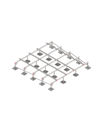 Опорная конструкция для установки оборудования TECHNORAPTOR STEELFOOT 3500х3500 HD КМ-профиль (KM-TR-STF-SSEI-3500-3500 HD) в Комсомольске-на-Амуре Системы видеонаблюдения Pintop.ru