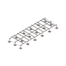 Опорная конструкция для установки оборудования TECHNORAPTOR STEELFOOT 6000х2000 HD КМ-профиль (KM-TR-STF-SSEI-6000-2000 HD)
