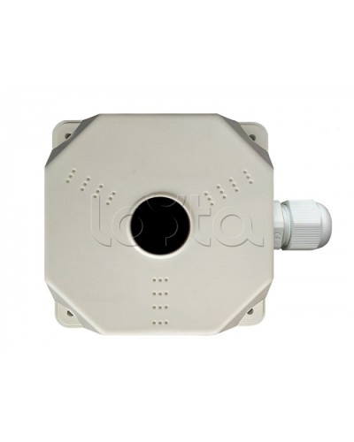 Монтажная коробка Магнито-контакт МК+Видео Люкс белая с гермовводом в Комсомольске-на-Амуре Распределительные коробки Pintop.ru