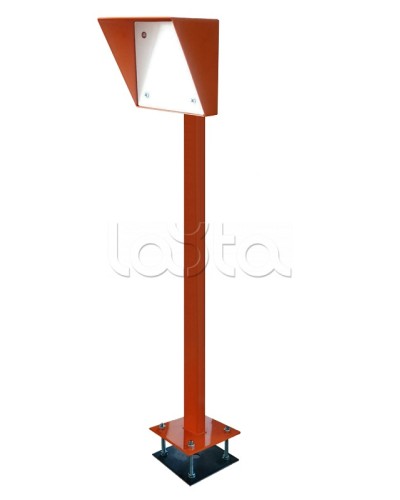 Стойка для считывателя Аякс 150х150 мм, черная, Базовая, прямая в Комсомольске-на-Амуре Дополнительное оборудование для СКУД Pintop.ru