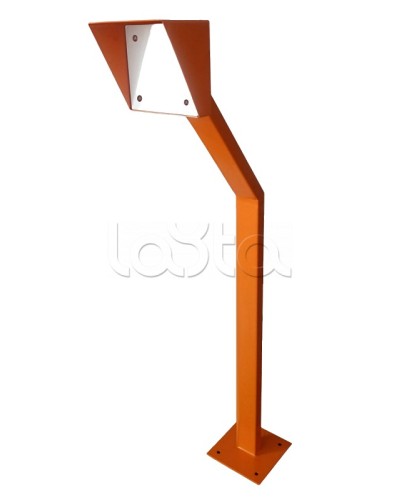 Стойка для считывателя Аякс 150х150 мм, черная, Лайт, наклонная в Комсомольске-на-Амуре Дополнительное оборудование для СКУД Pintop.ru