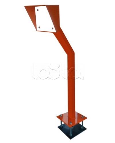 Стойка для считывателя Аякс 170х180 мм, черная, Базовая, наклонная в Комсомольске-на-Амуре Дополнительное оборудование для СКУД Pintop.ru